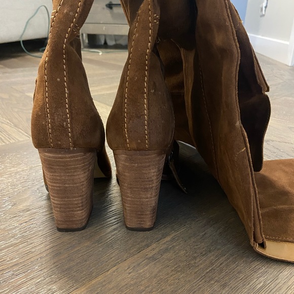 Dolce Vita Suede Over the Knee Boots - Picture 4 of 8